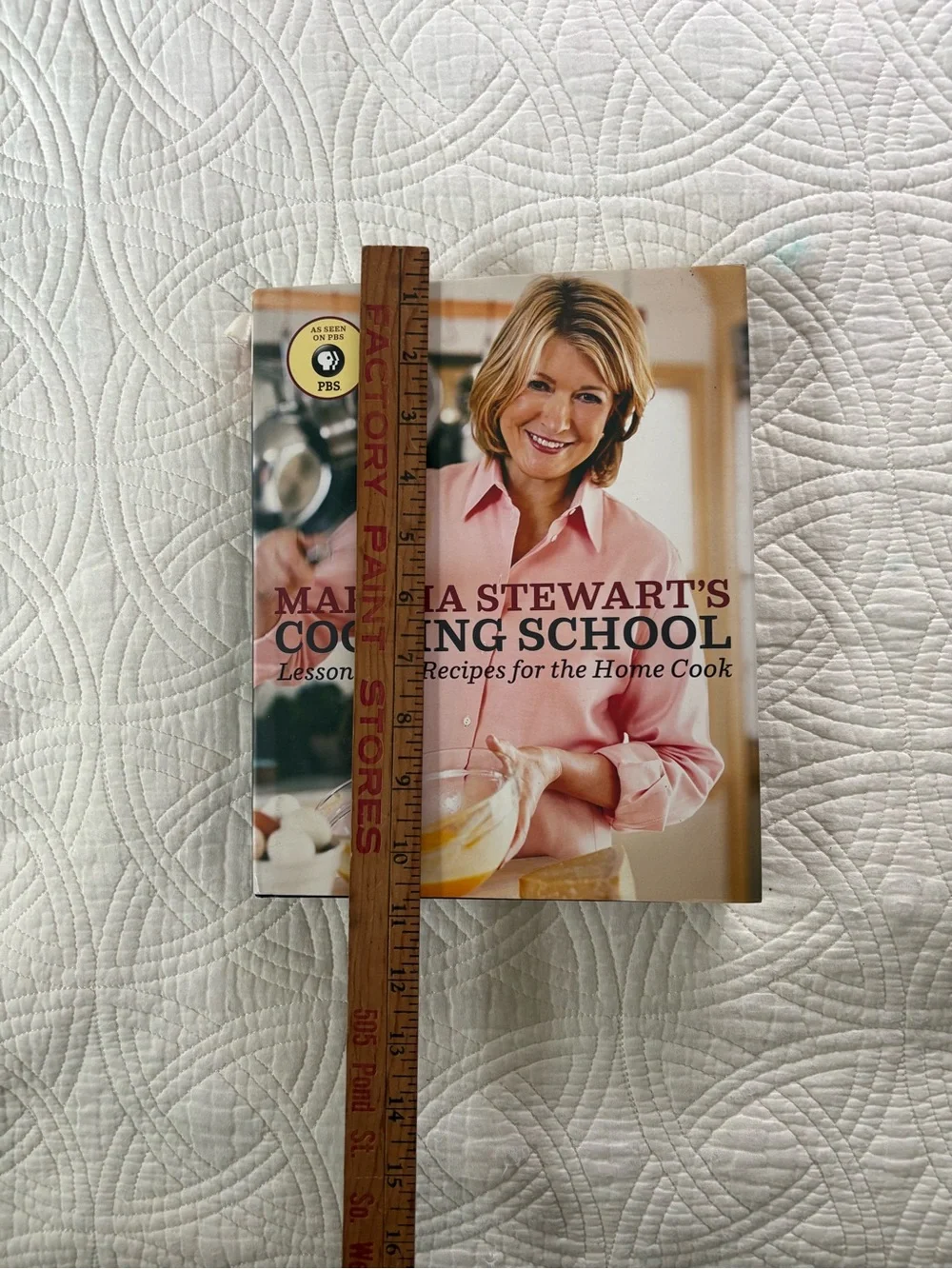 Martha Stewart Cooking School — Pink Cover with Neutral Background